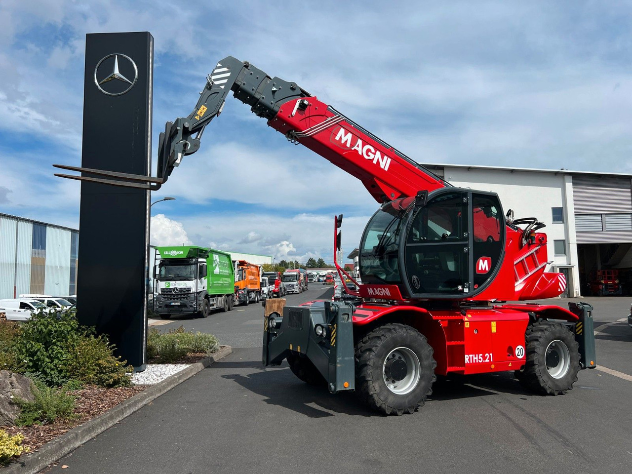 Magni RTH 5.21 Roto / Funk / Gabel / nur 462h - Telescopic handler: picture 1 Magni RTH 5.21 Roto / Funk / Gabel / nur 462h - Telescopic handler: picture 1