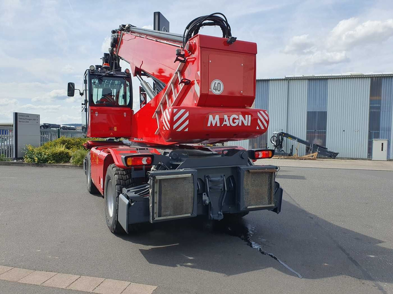 Magni RTH 5.35 SH / Fällkran / nur 2.034h - Wheel loader: picture 4 Magni RTH 5.35 SH / Fällkran / nur 2.034h - Wheel loader: picture 4