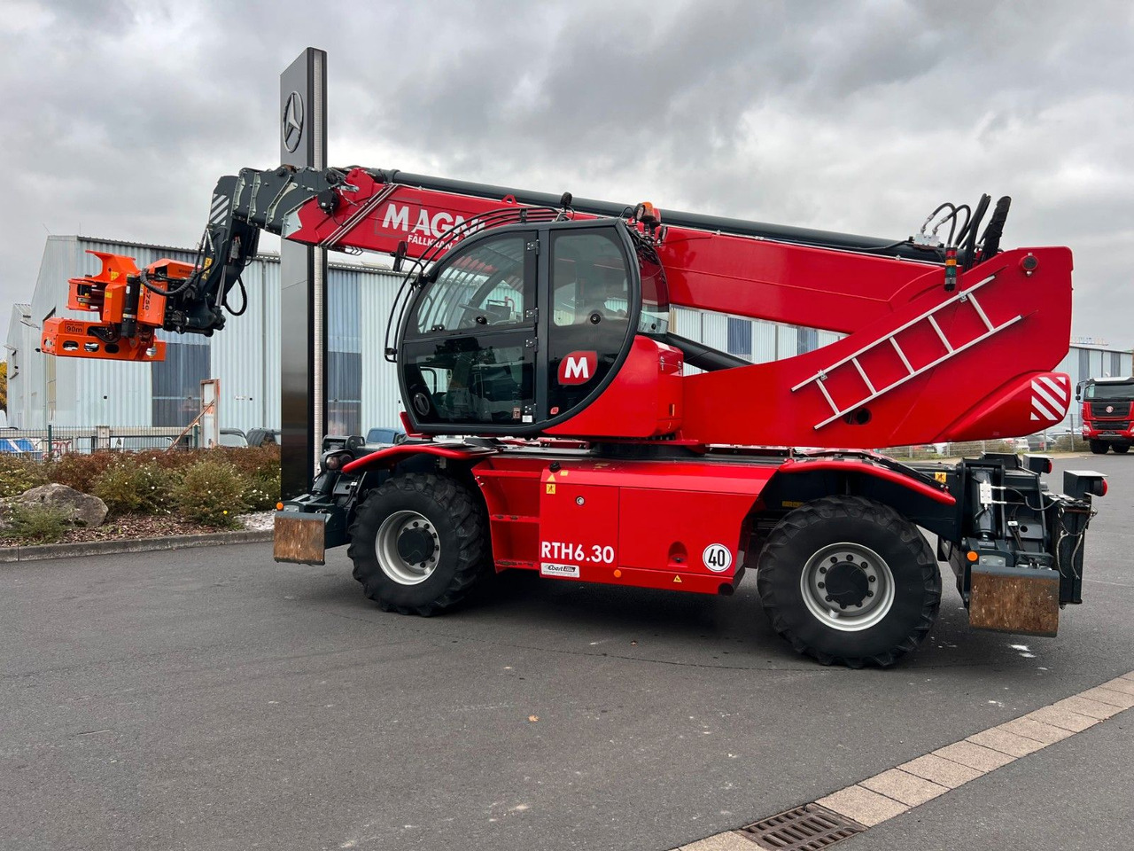 Magni RTH 6.30 SH / Fällkran / Westtech CS750 - Telescopic handler: picture 4 Magni RTH 6.30 SH / Fällkran / Westtech CS750 - Telescopic handler: picture 4