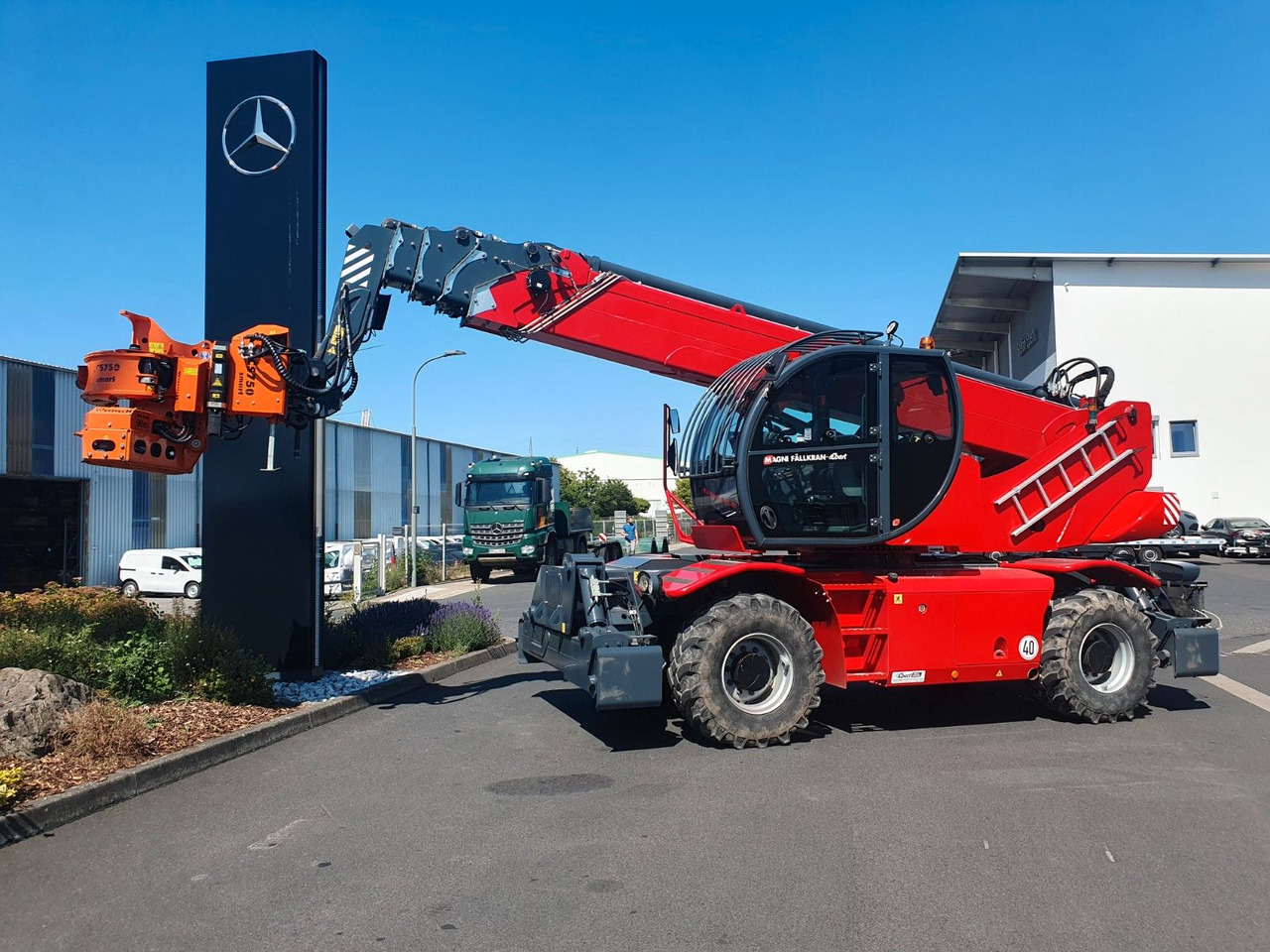 Magni RTH 6.30 SH / Fällkran / nur 1.340h / 2021 - Wheel loader: picture 2 Magni RTH 6.30 SH / Fällkran / nur 1.340h / 2021 - Wheel loader: picture 2