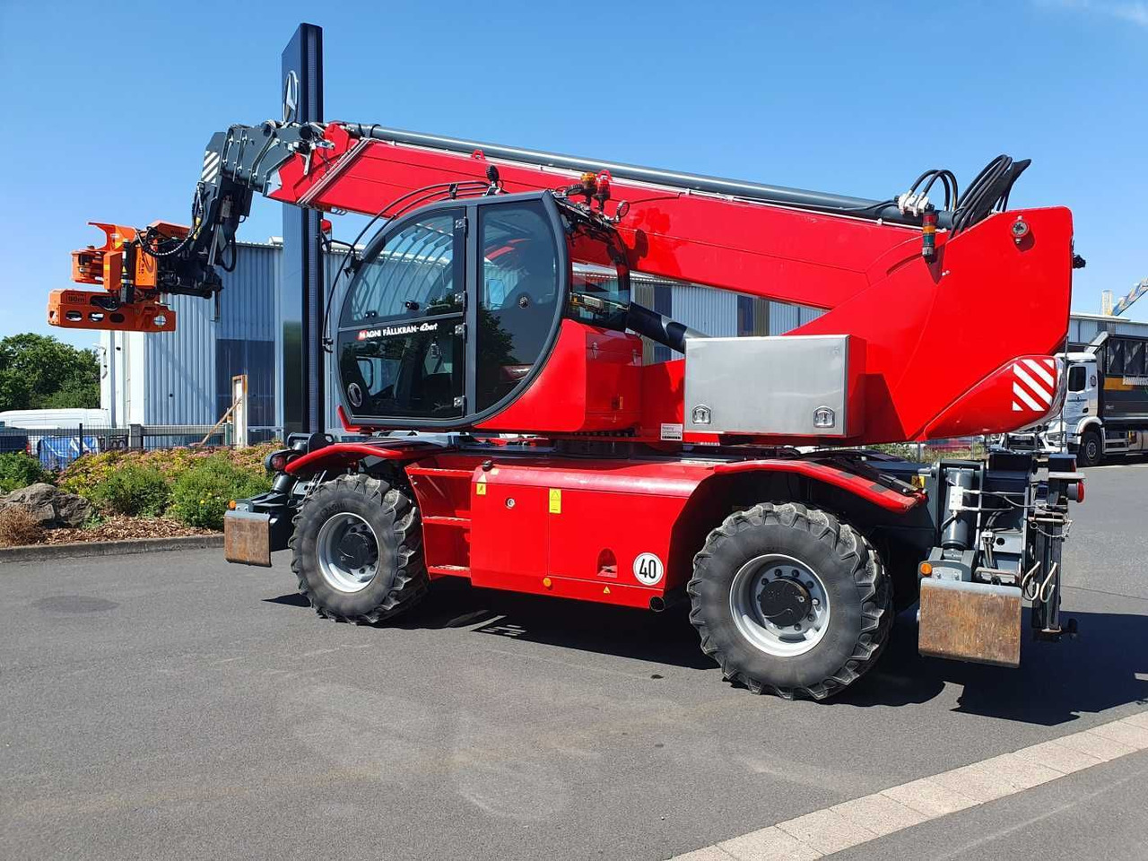 Magni RTH 6.30 SH / Fällkran / nur 559h / 2022 - Wheel loader: picture 3 Magni RTH 6.30 SH / Fällkran / nur 559h / 2022 - Wheel loader: picture 3