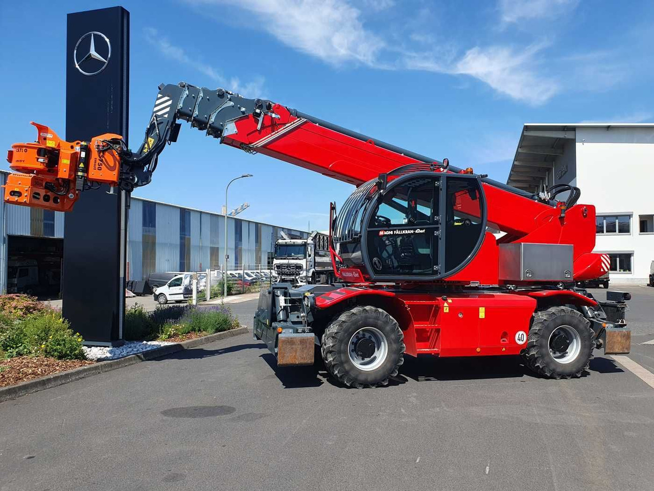 Magni RTH 6.30 SH / Fällkran / nur 559h / 2022 - Wheel loader: picture 2 Magni RTH 6.30 SH / Fällkran / nur 559h / 2022 - Wheel loader: picture 2