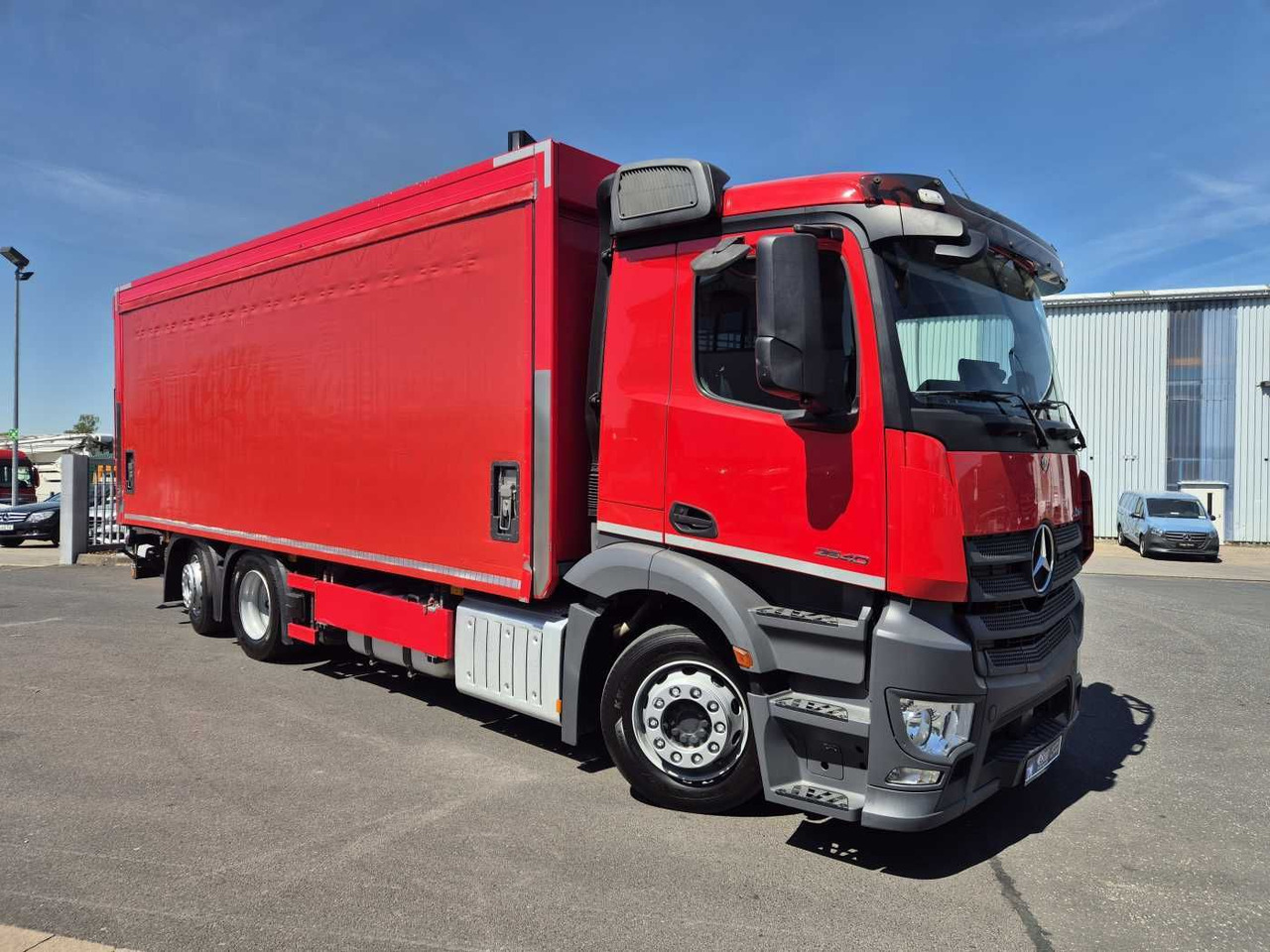 Mercedes-Benz Antos 2540 LnR 6x2 LBW Schiebeplanen AHK - Curtainsider truck: picture 3 Mercedes-Benz Antos 2540 LnR 6x2 LBW Schiebeplanen AHK - Curtainsider truck: picture 3