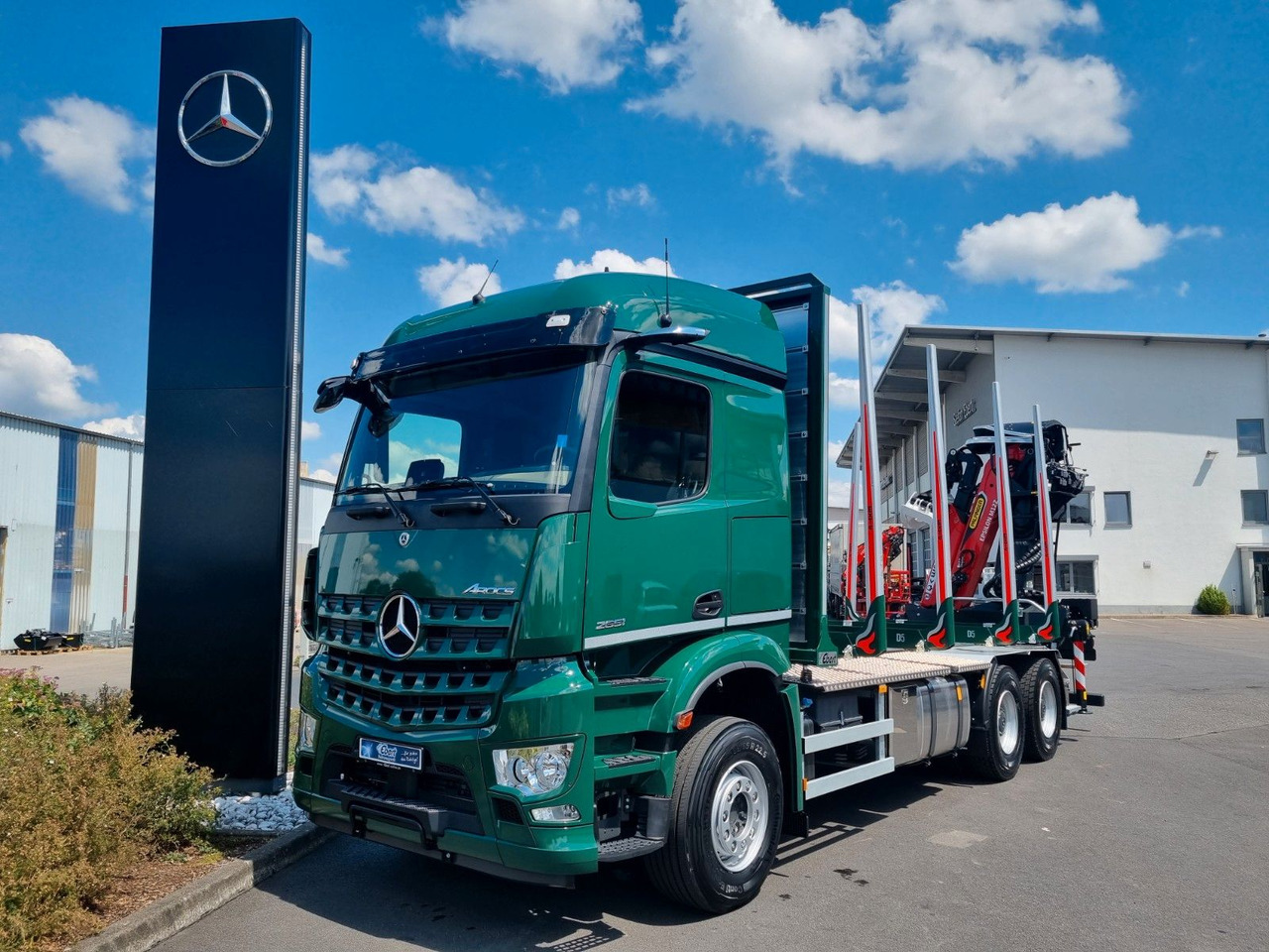 Mercedes-Benz Arocs 2651L 6x4 Palfinger-EPSILON Y Crane M12Z91 - Timber truck, Crane truck: picture 1 Mercedes-Benz Arocs 2651L 6x4 Palfinger-EPSILON Y Crane M12Z91 - Timber truck, Crane truck: picture 1