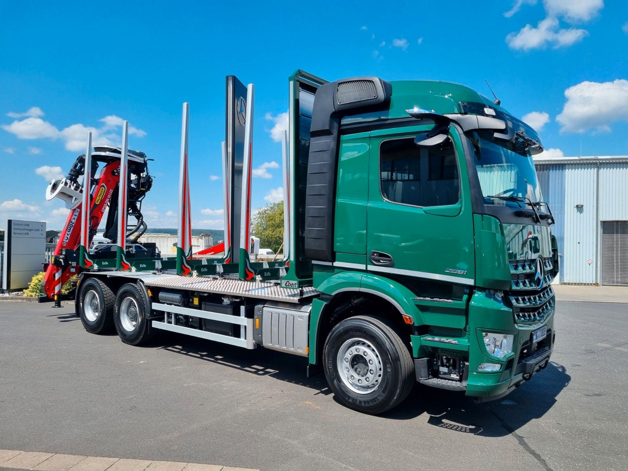 Mercedes-Benz Arocs 2651L 6x4 Palfinger-EPSILON Y Crane M12Z91 - Timber truck, Crane truck: picture 4 Mercedes-Benz Arocs 2651L 6x4 Palfinger-EPSILON Y Crane M12Z91 - Timber truck, Crane truck: picture 4