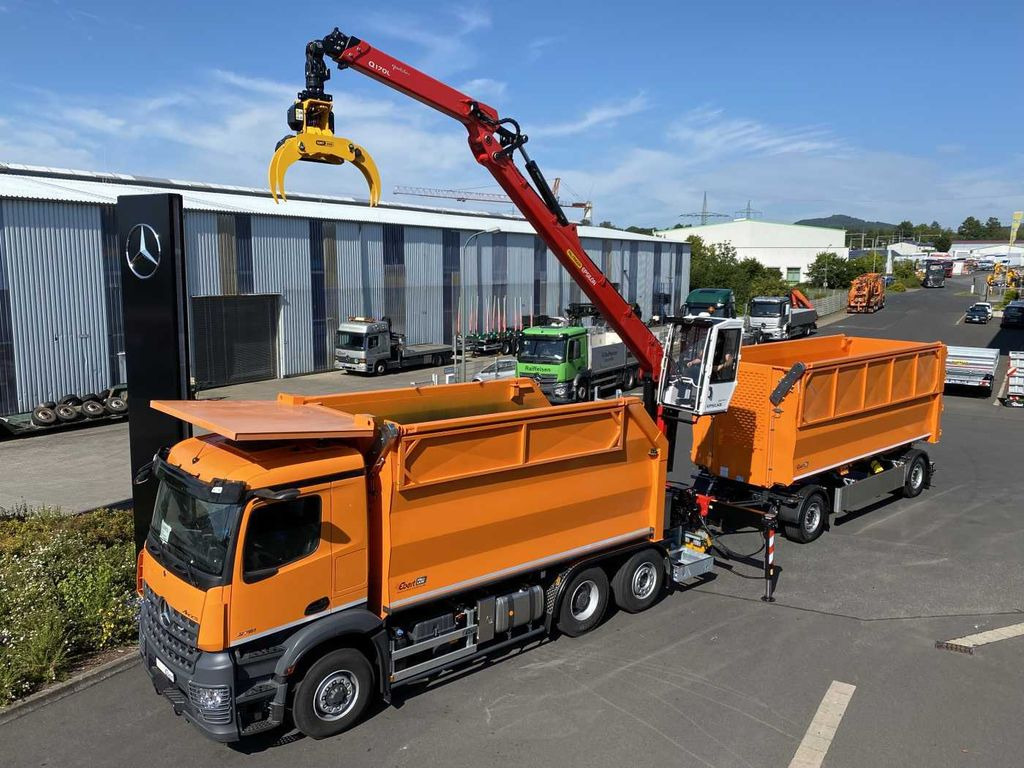 Mercedes-Benz Arocs 2751L HAD + Q170L (11,5m!) -EBERT-Fäll-LKW Mercedes-Benz Arocs 2751L HAD + Q170L (11,5m) -EBERT-Forst-LKW - Timber truck, Crane truck: picture 3 Mercedes-Benz Arocs 2751L HAD + Q170L (11,5m!) -EBERT-Fäll-LKW Mercedes-Benz Arocs 2751L HAD + Q170L (11,5m) -EBERT-Forst-LKW - Timber truck, Crane truck: picture 3