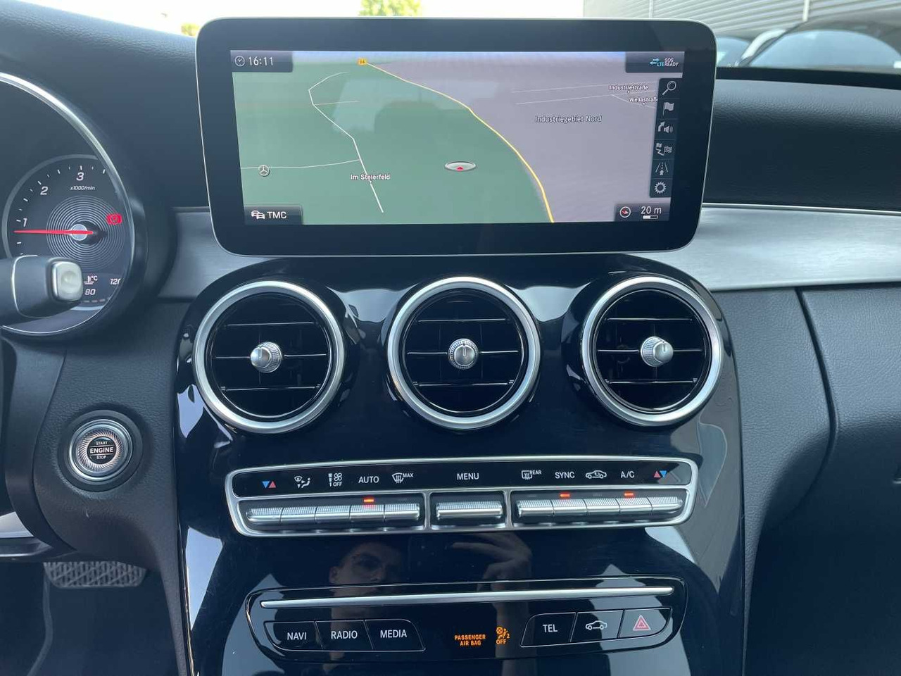 Car Mercedes-Benz C 220 d T 9G Avantgarde R-Kamera+AHK +Burmester+: picture 13