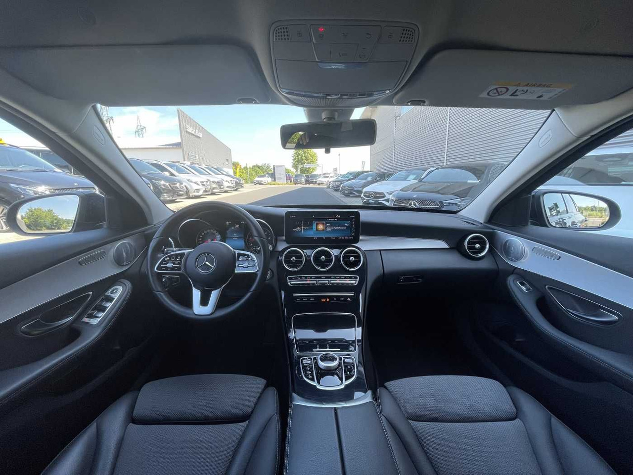 Car Mercedes-Benz C 220 d T 9G Avantgarde R-Kamera+AHK +Burmester+: picture 9