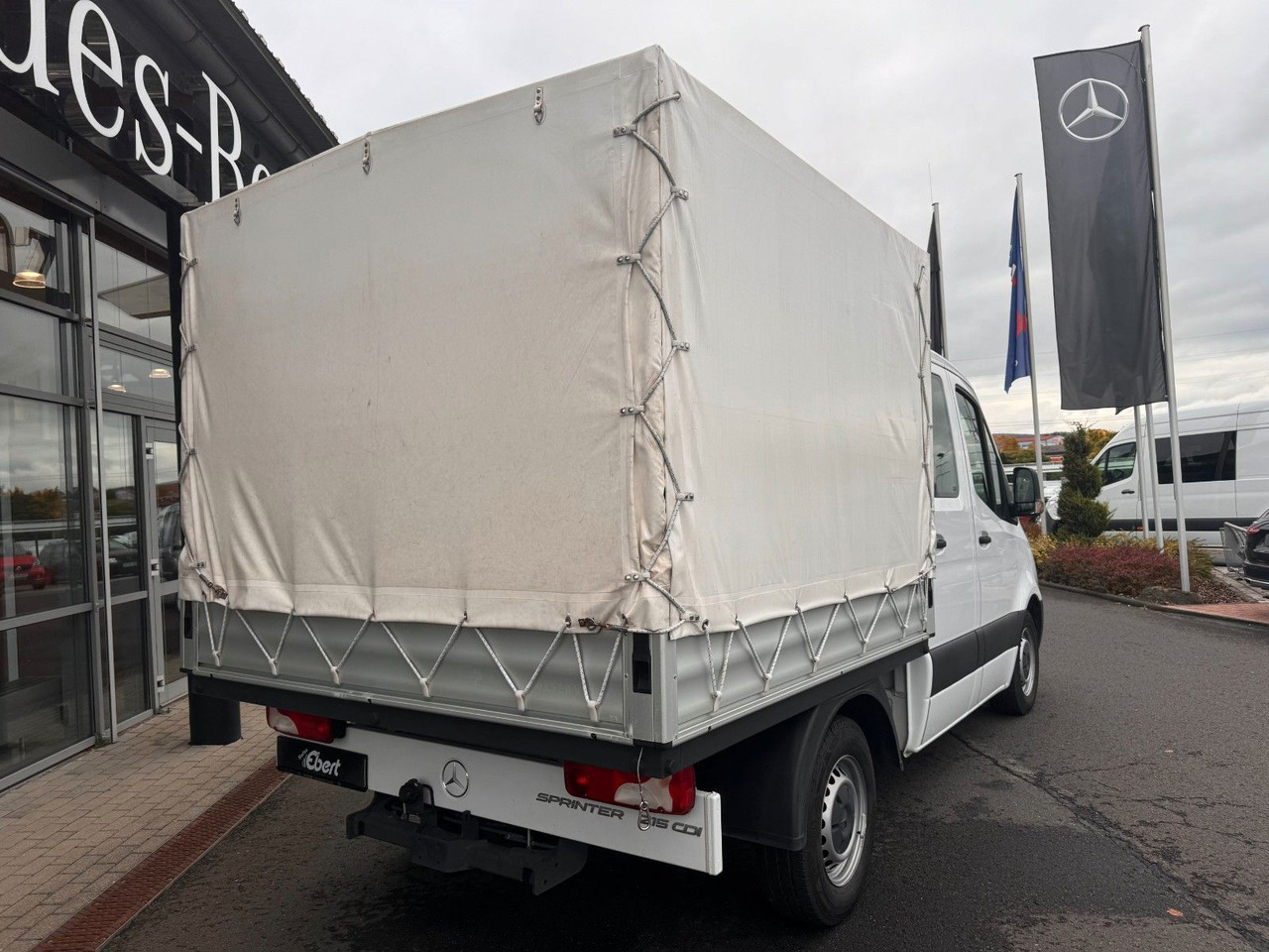 Mercedes-Benz Sprinter 215 CDI DoKa 9G Klima AHK SHZ - Curtain side van, Combi van: picture 4 Mercedes-Benz Sprinter 215 CDI DoKa 9G Klima AHK SHZ - Curtain side van, Combi van: picture 4