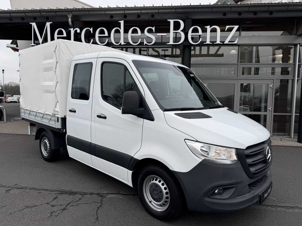 Mercedes-Benz Sprinter 215 CDI DoKa 9G Klima AHK Tempomat SHZ - Flatbed van: picture 1 Mercedes-Benz Sprinter 215 CDI DoKa 9G Klima AHK Tempomat SHZ - Flatbed van: picture 1