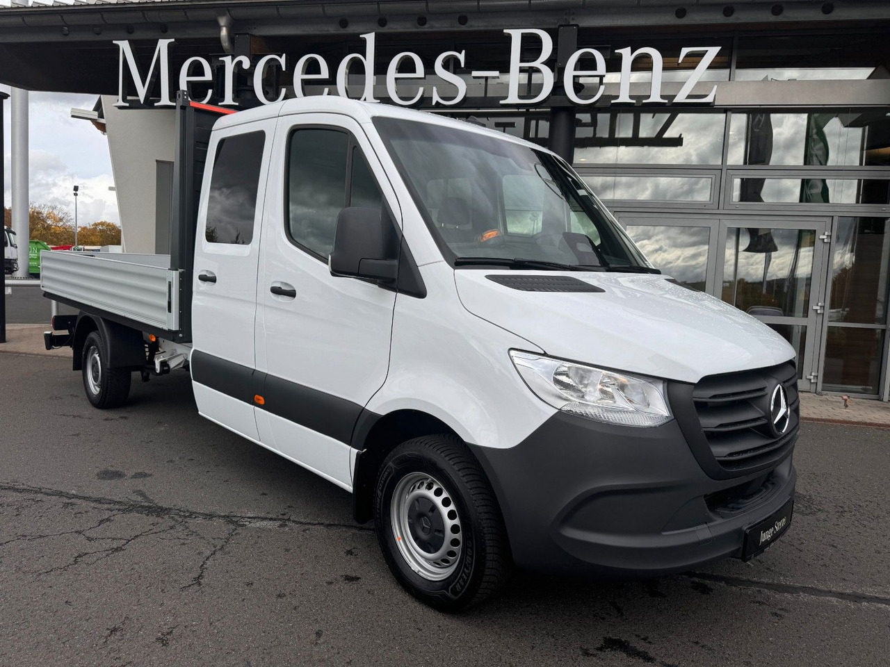 Mercedes-Benz Sprinter 317 CDI DoKa 4325 Klima AHK3,5 Kamera - Flatbed van, Combi van: picture 1 Mercedes-Benz Sprinter 317 CDI DoKa 4325 Klima AHK3,5 Kamera - Flatbed van, Combi van: picture 1