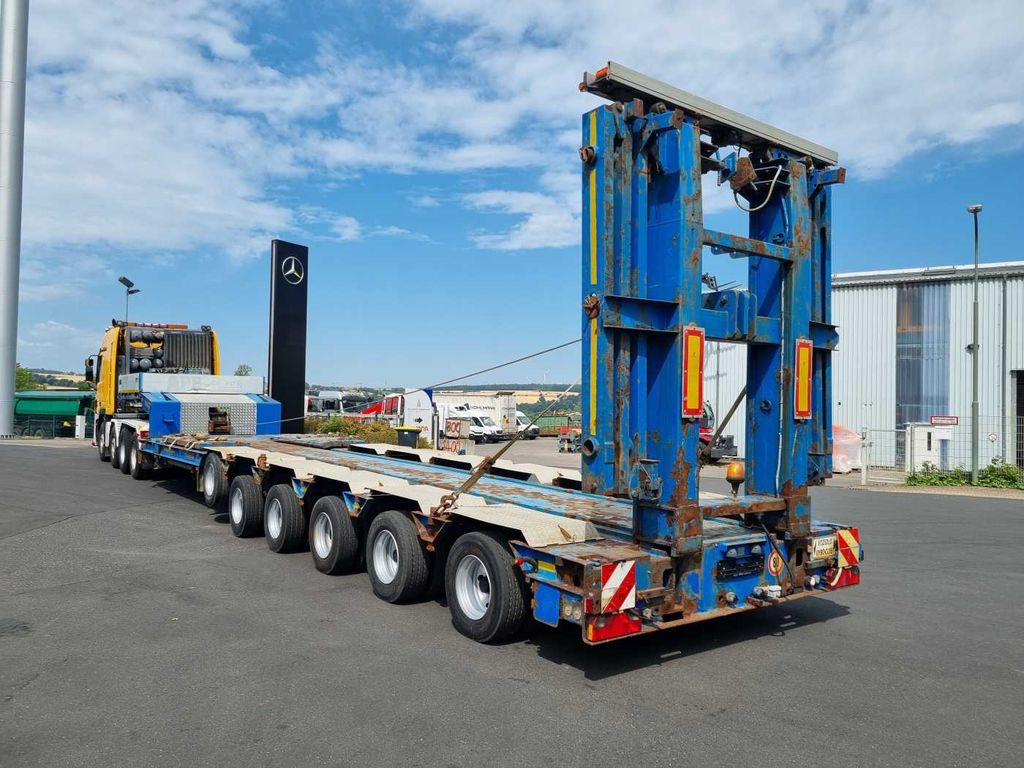 Goldhofer STZ-H6-57/80A Teleskop-Tieflader Waggontransport - Semi-trailer: picture 1 Goldhofer STZ-H6-57/80A Teleskop-Tieflader Waggontransport - Semi-trailer: picture 1