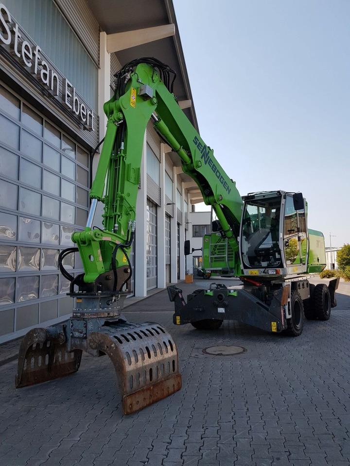 Wheel excavator Sennebogen 817E / nur: 1.374h / 2019 / Sortiergreifer: picture 9
