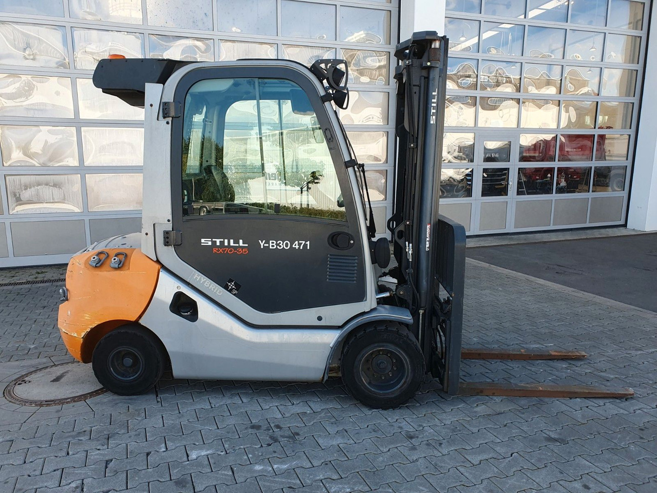 Still RX70-35 / Triplex: 4.80m / nur 2.004h! / Klima - Diesel forklift: picture 3 Still RX70-35 / Triplex: 4.80m / nur 2.004h! / Klima - Diesel forklift: picture 3