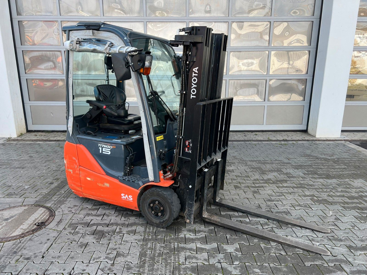 Toyota 8FBET15 / Triplex: 4.30m / nur 1.187h! / SS - Electric forklift: picture 2 Toyota 8FBET15 / Triplex: 4.30m / nur 1.187h! / SS - Electric forklift: picture 2