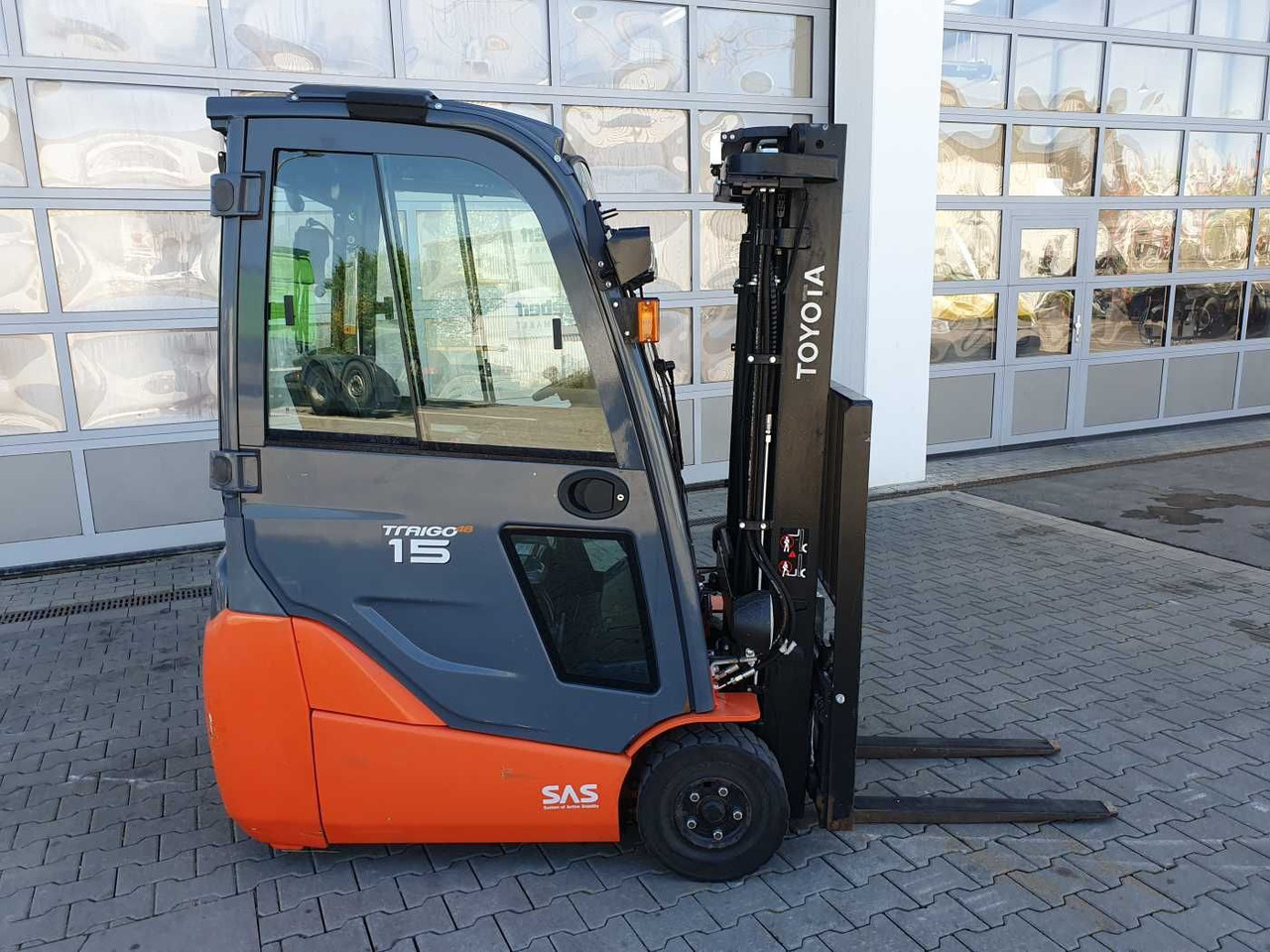 Toyota 8FBET15 / Triplex: 4.30m / nur 3.489h! / 2022 - Diesel forklift: picture 2 Toyota 8FBET15 / Triplex: 4.30m / nur 3.489h! / 2022 - Diesel forklift: picture 2