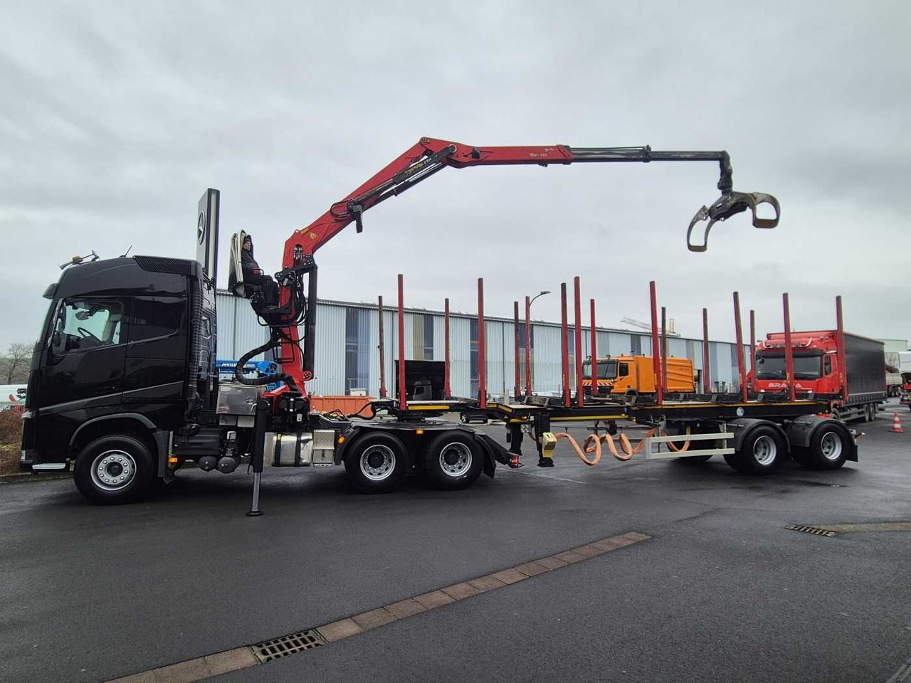 Volvo FH 540 6x4 Palfinger S260Z96 Doll Teleskop-Langh - Timber truck: picture 4 Volvo FH 540 6x4 Palfinger S260Z96 Doll Teleskop-Langh - Timber truck: picture 4