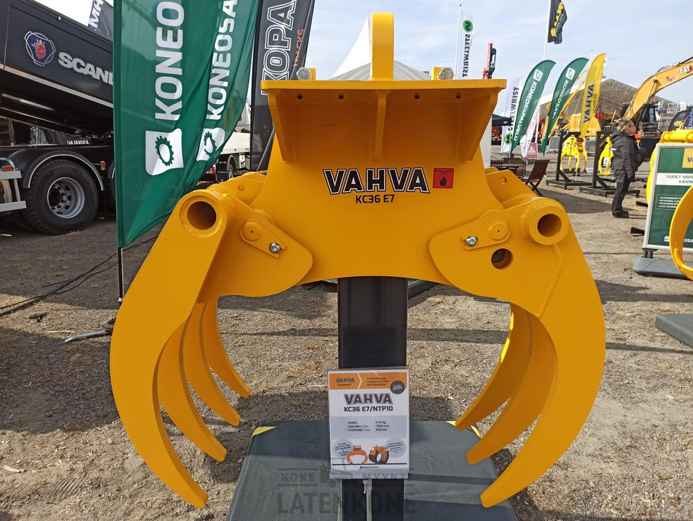 Grapple for Construction machinery Vahva KC36 E7 NTP10 kaivinkoneen koura: picture 6