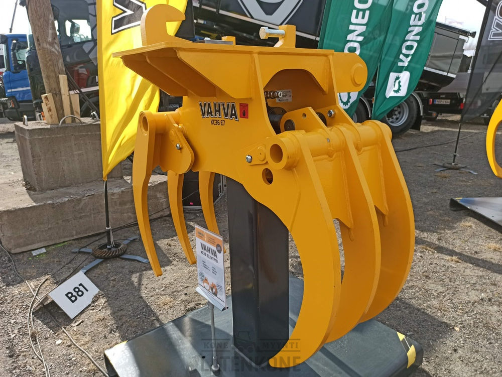 Grapple for Construction machinery Vahva KC36 E7 NTP10 kaivinkoneen koura: picture 7