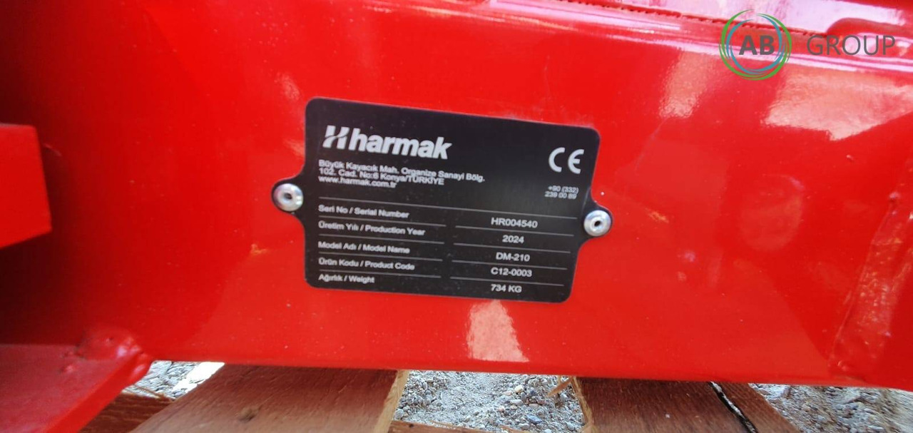 Harmak kosiarka dyskowa z kondycjonerem walcowym DM-210 - Mower: picture 5 Harmak kosiarka dyskowa z kondycjonerem walcowym DM-210 - Mower: picture 5