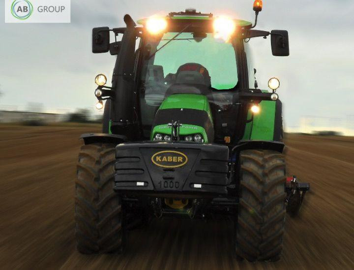 Kaber counterweight type C (seashell) - 600 kg - Counterweight for Agricultural machinery: picture 1 Kaber counterweight type C (seashell) - 600 kg - Counterweight for Agricultural machinery: picture 1