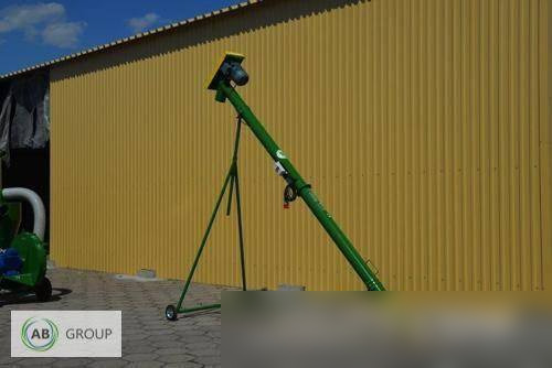 M-rol screw conveyor T401/1 with intake, ?140, 8 m - Post-harvest equipment: picture 1 M-rol screw conveyor T401/1 with intake, ?140, 8 m - Post-harvest equipment: picture 1