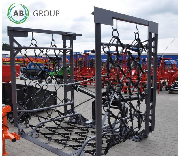 Metal-Technik ciężka włóka łąkowo-polowa 5 m - Chain harrow: picture 1 Metal-Technik ciężka włóka łąkowo-polowa 5 m - Chain harrow: picture 1