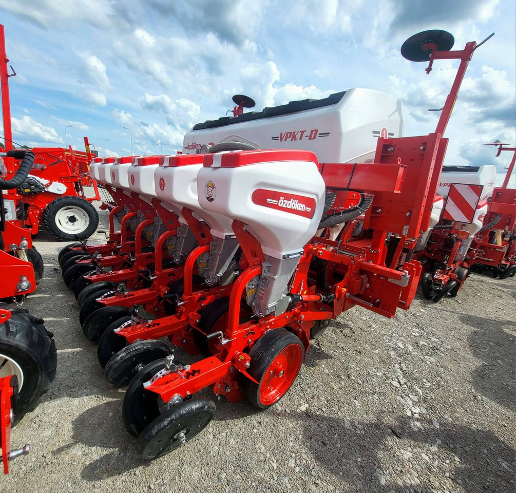 Precision sowing machine Ozdoken six-row pneumatic precision seeder, VPKT-DG6, PVC fertiliser tank - on stock: picture 6