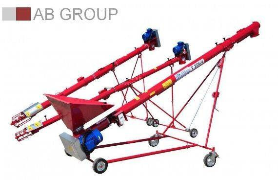 POM Augustów screw conveyor T 206/3 - Post-harvest equipment: picture 2 POM Augustów screw conveyor T 206/3 - Post-harvest equipment: picture 2