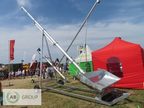 Screw Conveyor with Feed Hopper Magrotex 250/12/OC-D - Post-harvest equipment: picture 1 Screw Conveyor with Feed Hopper Magrotex 250/12/OC-D - Post-harvest equipment: picture 1