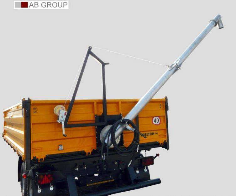 Trailer-mounted conveyor WMR Brzostkow PZHB 140 - Post-harvest equipment: picture 1 Trailer-mounted conveyor WMR Brzostkow PZHB 140 - Post-harvest equipment: picture 1