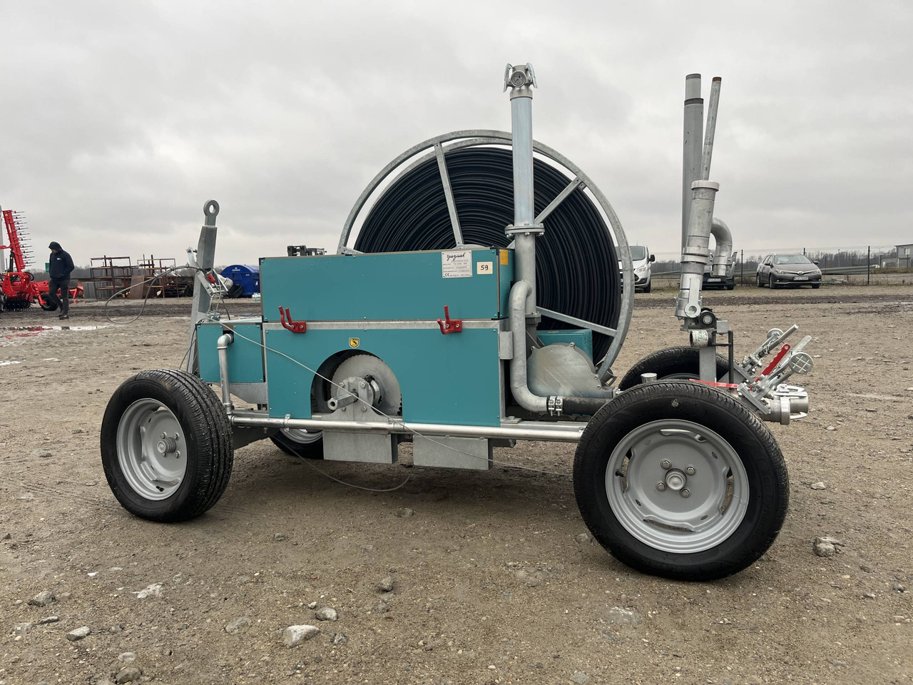 Yuzuak Irriforce ECO TD 3000-400 reel rain gun – exhibition piece - Irrigation system: picture 1 Yuzuak Irriforce ECO TD 3000-400 reel rain gun – exhibition piece - Irrigation system: picture 1