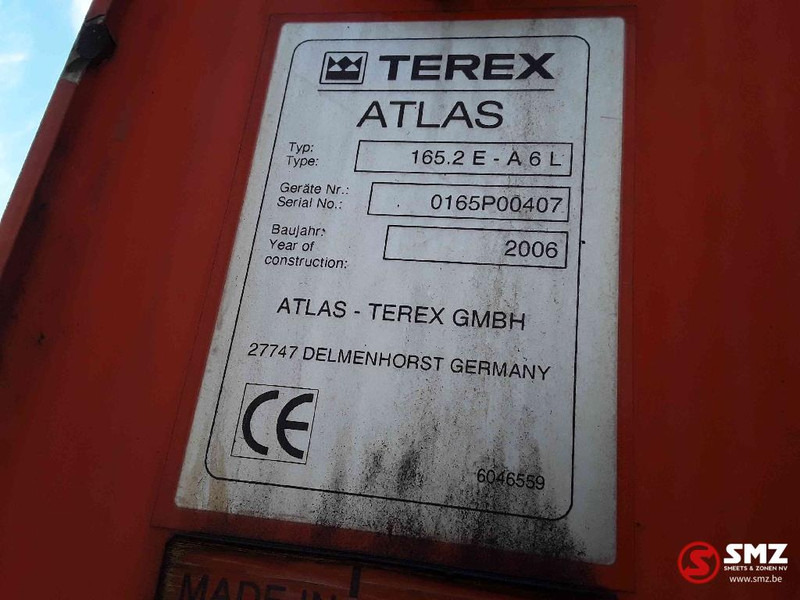 Boom Atlas Occ Autolaadkraan Atlas Terex 165.2 - A6L + radio: picture 6