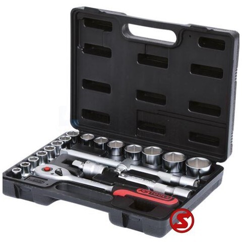 Diversen 1/2" dopsleutelset 20 stuks - Automotive tool: picture 1 Diversen 1/2" dopsleutelset 20 stuks - Automotive tool: picture 1