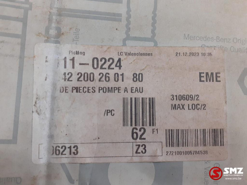 Mercedes-Benz waterpomp OM501LA Mercedes - Coolant pump for Truck: picture 5 Mercedes-Benz waterpomp OM501LA Mercedes - Coolant pump for Truck: picture 5
