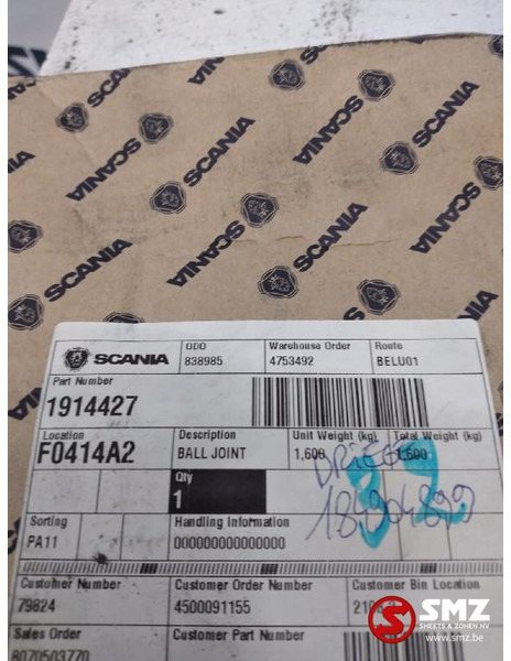 Scania Kogelgewricht scania /volvo 1914427 1738380 - Steering for Truck: picture 3 Scania Kogelgewricht scania /volvo 1914427 1738380 - Steering for Truck: picture 3