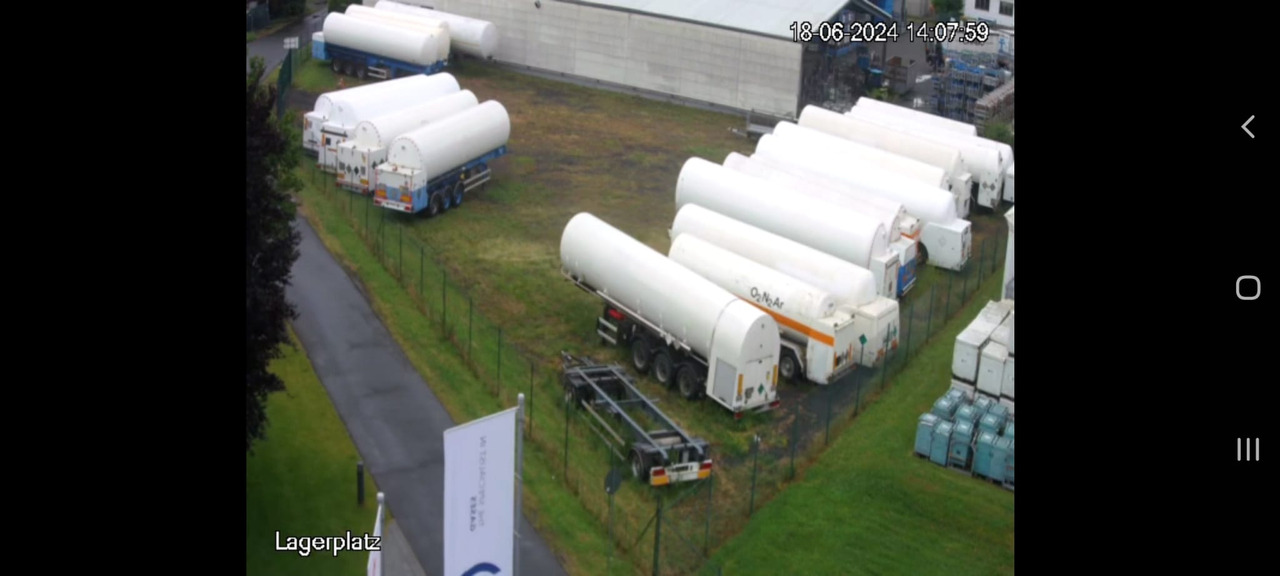 Tank semi-trailer CRYOLOR gas tank semi trailer cryogenic for nitrogen, argon, oxygen, LIN, LOX, LAR.: picture 10
