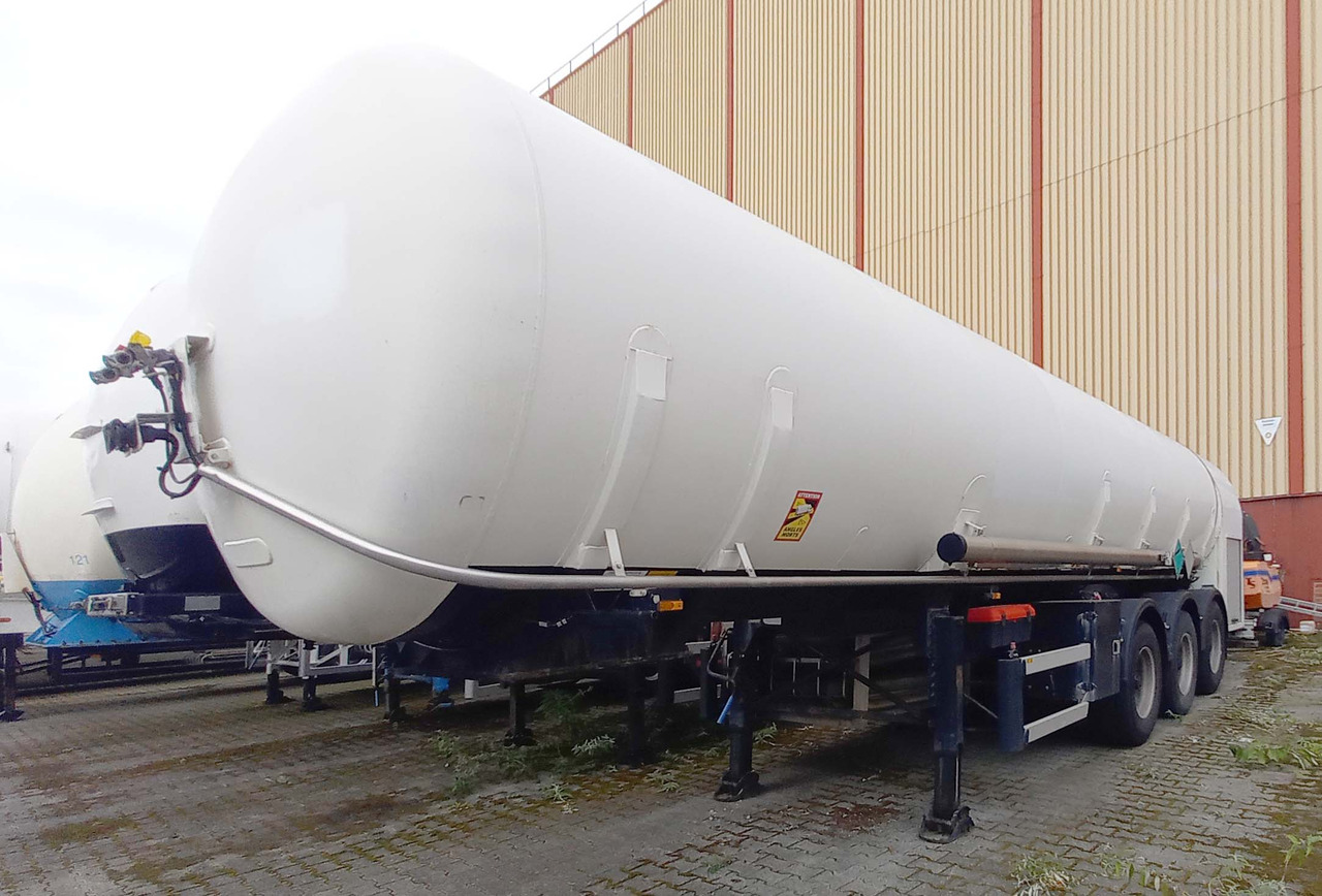 GOFA Gas tank semi-trailer cryogenic used for nitrogen, argon, oxygen, LIN, LOX, LAR - Tank semi-trailer: picture 2 GOFA Gas tank semi-trailer cryogenic used for nitrogen, argon, oxygen, LIN, LOX, LAR - Tank semi-trailer: picture 2