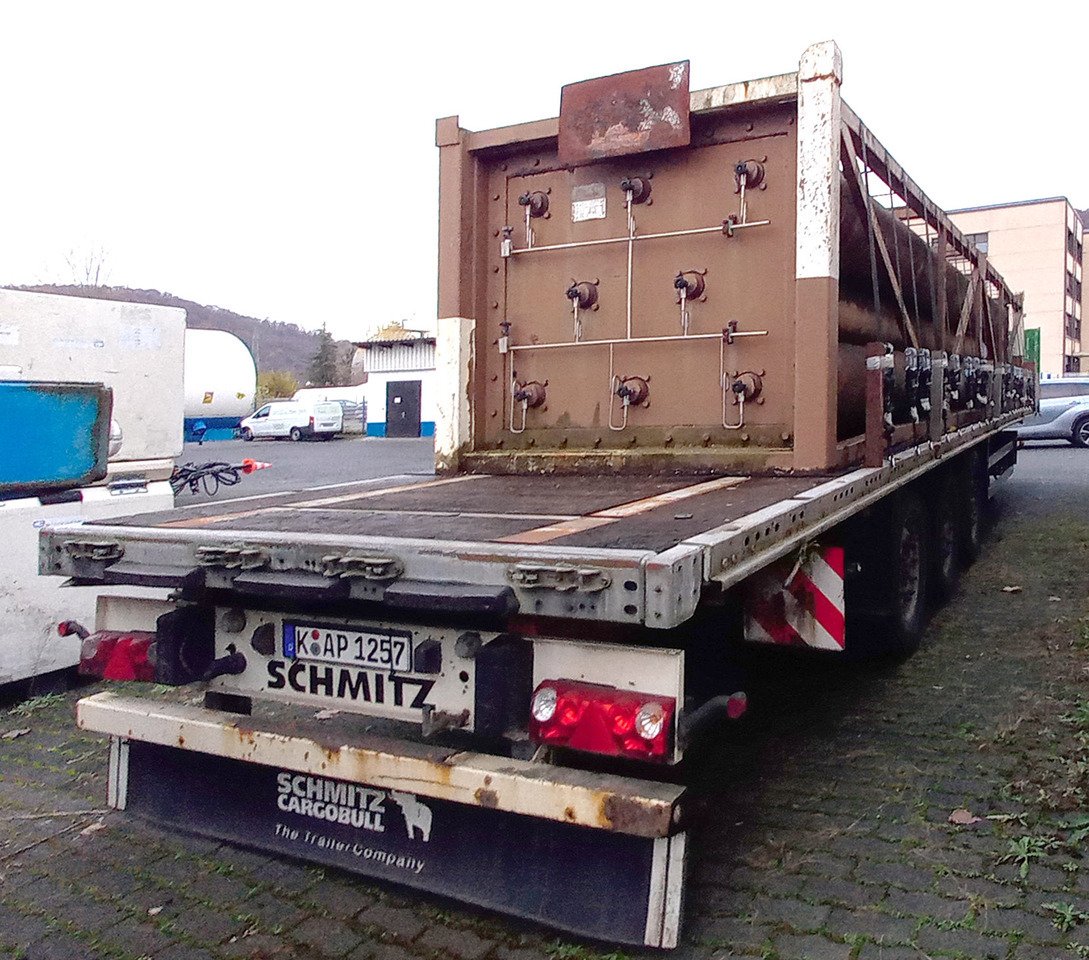 SCHMITZ semi trailer for helium, hydrogen, oxygen, nitrogen, argon, methan, CNG - Semi-trailer: picture 3 SCHMITZ semi trailer for helium, hydrogen, oxygen, nitrogen, argon, methan, CNG - Semi-trailer: picture 3