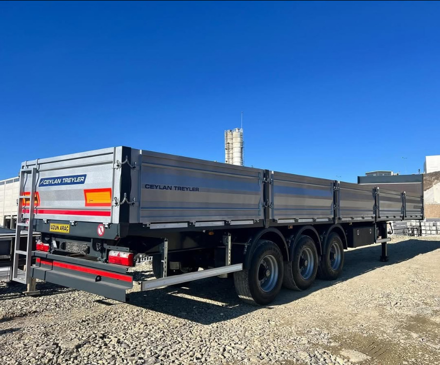 CEYLAN 3 AXLES FLATBED&PLATFORM WITH SIDE COVER - Dropside/ Flatbed semi-trailer: picture 2 CEYLAN 3 AXLES FLATBED&PLATFORM WITH SIDE COVER - Dropside/ Flatbed semi-trailer: picture 2