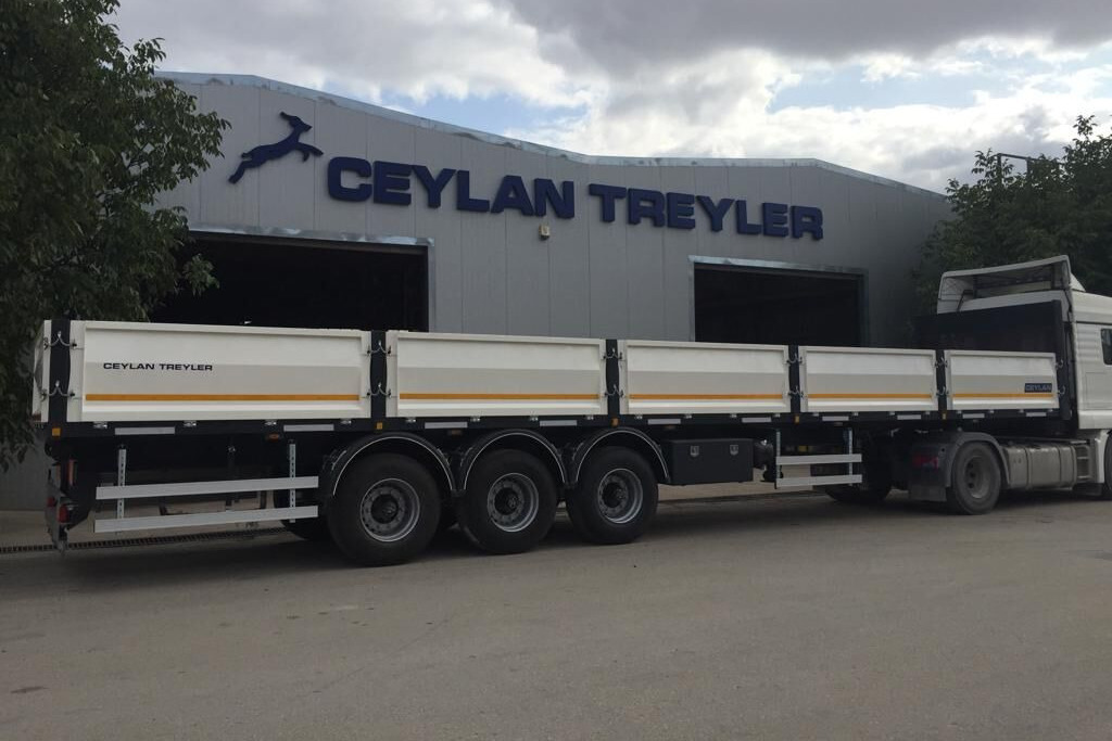 CEYLAN 3 AXLES FLATBED&PLATFORM WITH SIDE COVER - Dropside/ Flatbed semi-trailer: picture 3 CEYLAN 3 AXLES FLATBED&PLATFORM WITH SIDE COVER - Dropside/ Flatbed semi-trailer: picture 3