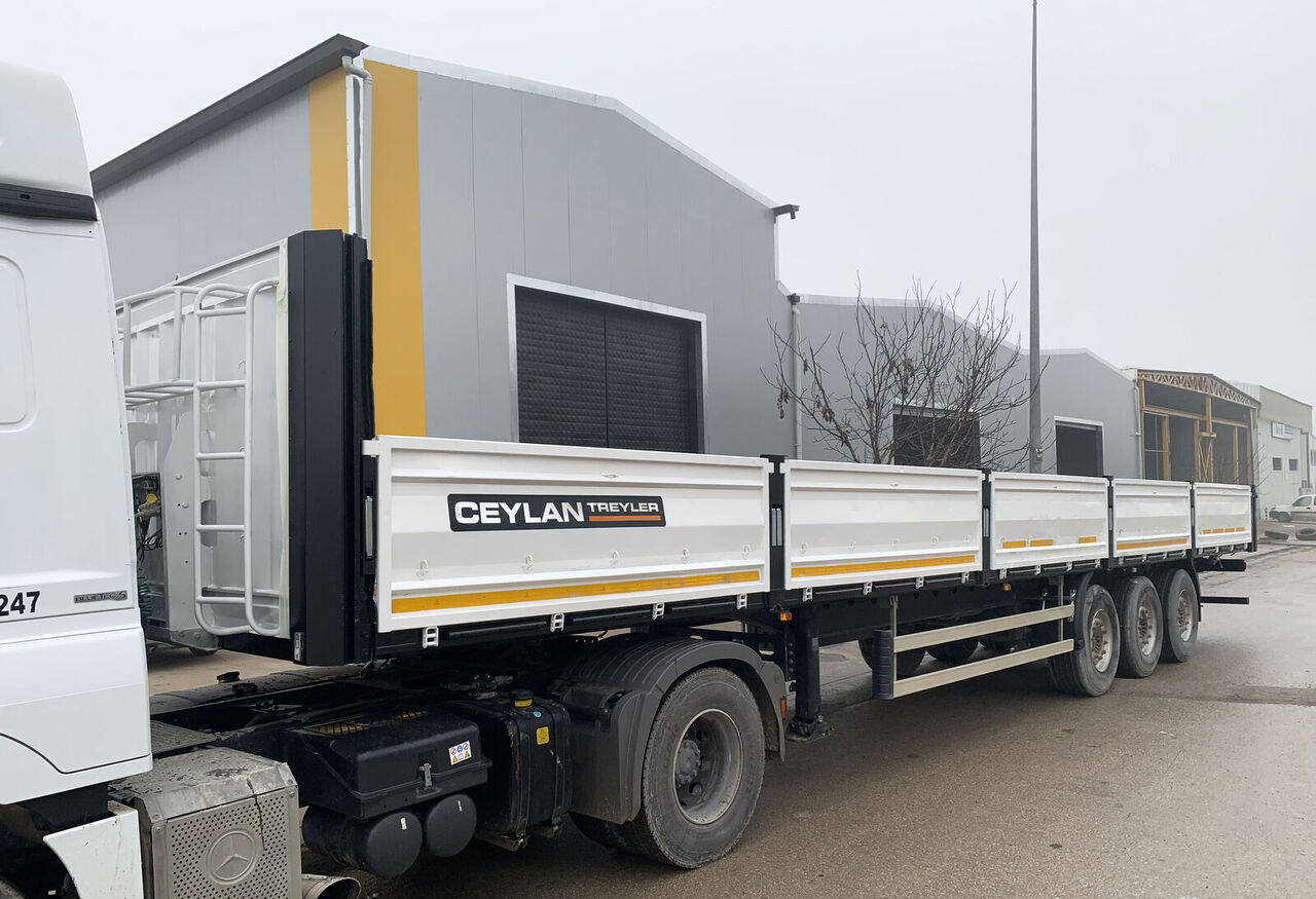 CEYLAN 3 AXLES FLATBED&PLATFORM WITH SIDE COVER - Dropside/ Flatbed semi-trailer: picture 4 CEYLAN 3 AXLES FLATBED&PLATFORM WITH SIDE COVER - Dropside/ Flatbed semi-trailer: picture 4
