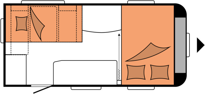 Hobby DE LUXE 440 SF - Caravan: picture 2 Hobby DE LUXE 440 SF - Caravan: picture 2