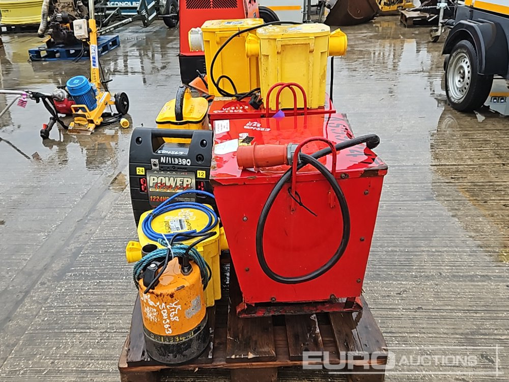 110 Volt Transformer (3 of), 110 Volt Submersible Water Pump, 24 Volt Jump Starter, Exin Light, 415 Volt Transformer (2 of) - Construction equipment: picture 2 110 Volt Transformer (3 of), 110 Volt Submersible Water Pump, 24 Volt Jump Starter, Exin Light, 415 Volt Transformer (2 of) - Construction equipment: picture 2