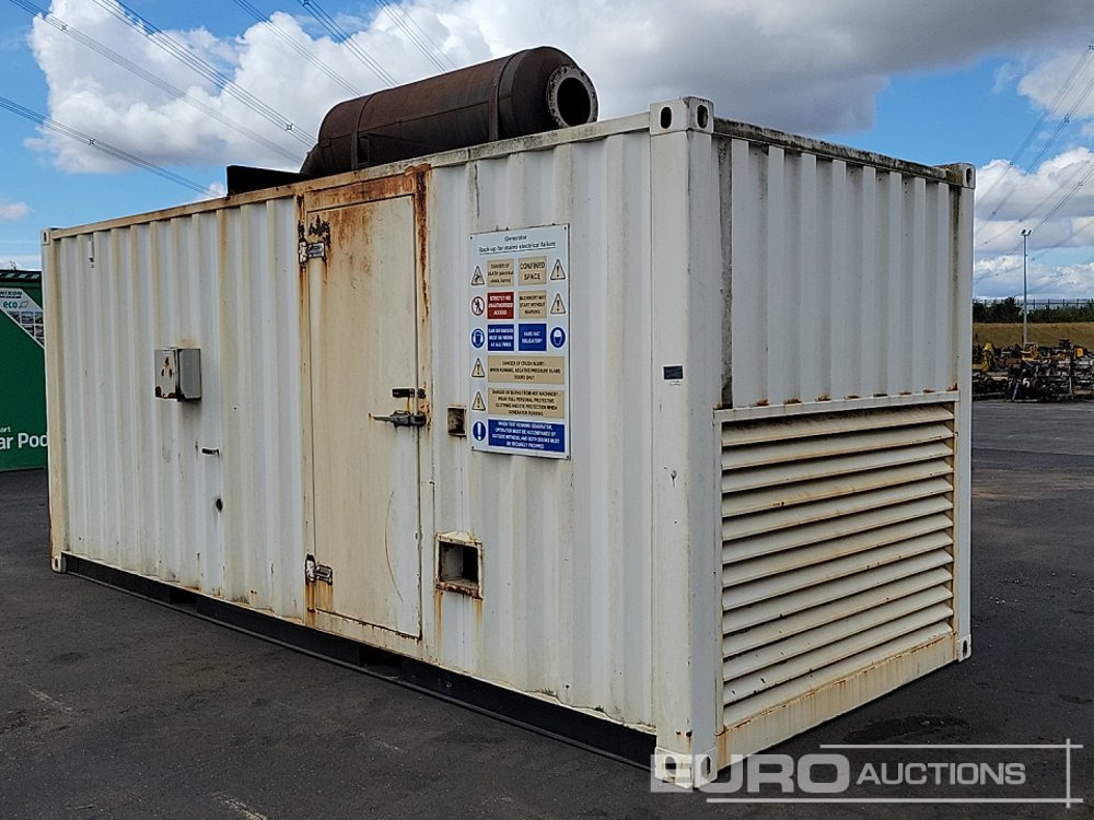 20" Containerized 850kVA Generator, Perkins V12 Engine - Generator set: picture 1 20" Containerized 850kVA Generator, Perkins V12 Engine - Generator set: picture 1