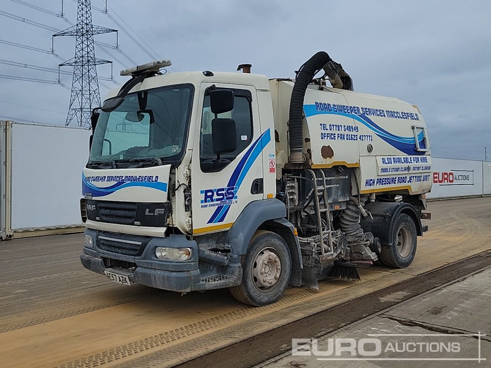 2007 DAF LF - Road sweeper: picture 1 2007 DAF LF - Road sweeper: picture 1