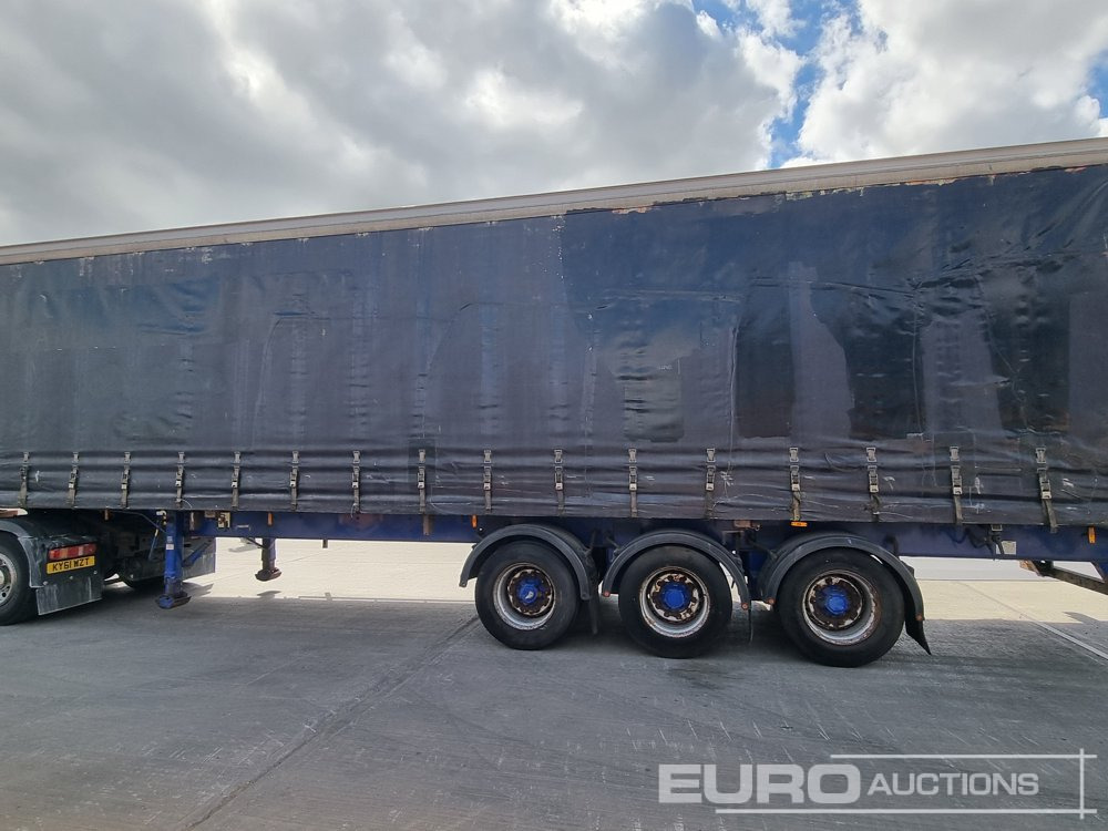 2008 Montracon Tri Axle Curtainsider Trailer - Curtainsider semi-trailer: picture 2 2008 Montracon Tri Axle Curtainsider Trailer - Curtainsider semi-trailer: picture 2