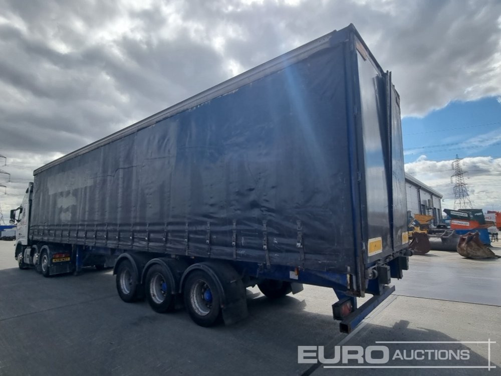 2008 Montracon Tri Axle Curtainsider Trailer - Curtainsider semi-trailer: picture 3 2008 Montracon Tri Axle Curtainsider Trailer - Curtainsider semi-trailer: picture 3