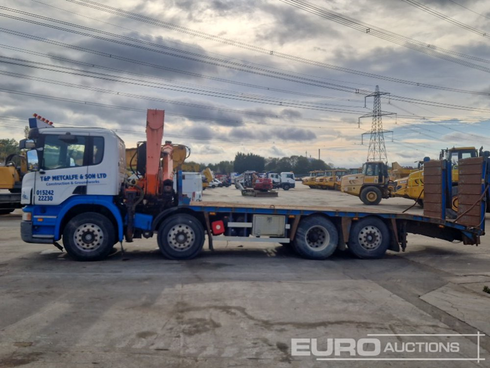 2008 Scania P340 - Autotransporter truck, Crane truck: picture 2 2008 Scania P340 - Autotransporter truck, Crane truck: picture 2