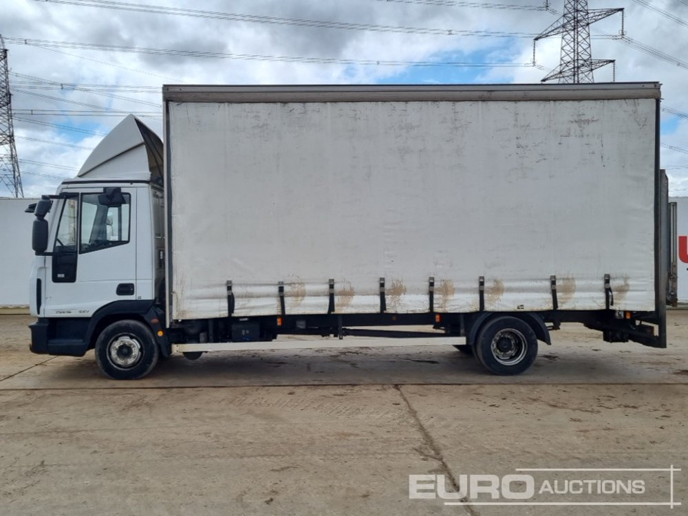 2010 Iveco 75E16 EEV - Curtainsider truck: picture 2 2010 Iveco 75E16 EEV - Curtainsider truck: picture 2